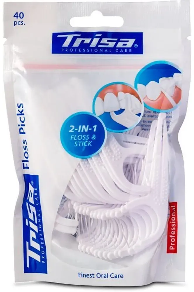 Trisa Floss Picks Zahnseidesticks