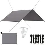 vidaXL Outdoor-Tarp 3 x 2,85 m Grau