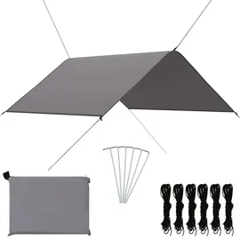 vidaXL Outdoor-Tarp 3 x 2,85 m Grau