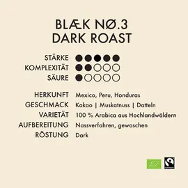 Blaek Blonde Roast Bio + Fair, 60 g