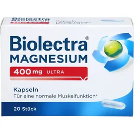 Hermes Arzneimittel Biolectra Magnesium 400 mg ultra Kapseln 20 St.