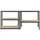 Juskys Lagerregal Metall 180 x 90 x 40 cm grau
