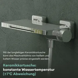 mai & mai Badewannenarmatur mit Handbrause aus Messing DSN-403