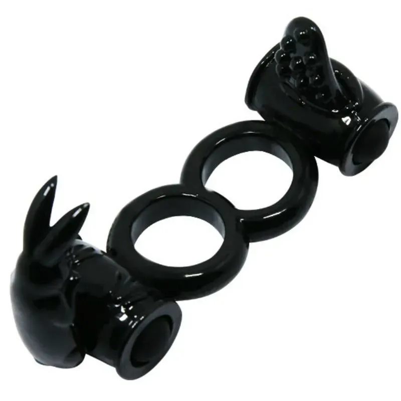 BAILE - SWEET RING DOPPELRING MIT DOPPELHASEN