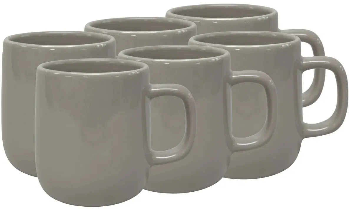 Zurbrüggen Kaffeebecherset 6-tlg. COLORI GRIGIO - B/H/T ca. 23.00x14.00x30.00