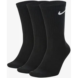 Nike Cushioned Crew-Trainingssocken Black/White 38-42