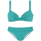 LASCANA Triangel-Bikini Gr. 38, Cup A, petrol, Gr.38