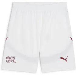 Schweiz Replica-Fußballshorts Herren PUMA White Team Regal Red XL