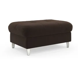 sit&more Hocker Marano mit Stauraum 102 x 43 x 67 cm Braun