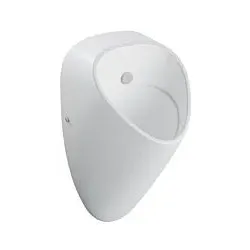 Vitra Plural Urinal 7808B001-5330 33x34,5x60,5cm, Batteriebetrieb, edelweiß