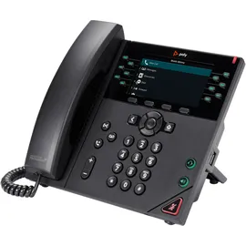 HP Poly VVX 450 IP Telefon, Schwarz
