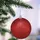 Relaxdays Weihnachtskugeln 110er Set, Kunststoff, Weihnachtsbaumdeko mit Kugeln & Lametta UVM., Christbaumschmuck, rot
