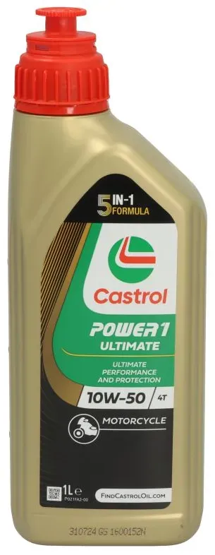 Olio motore 4T CASTROL 15FFAE Power 1 Ultimate 10W50 1L