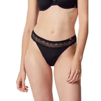 HUBER Damen String hautnah Micro Lace