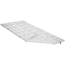 Badenia Bettcomfort Irisette Matratzen-Spannauflage Wolle 180 x 200 cm weiß