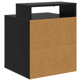 vidaXL Katzenhaus Schwarz 42,5 x 40 x 53,5 cm Holzwerkstoff