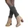 LAVANA Stulpensocken Damen 1x weinrot, 1x anthrazit meliert Gr.