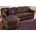 DOMO collection Eckcouch Kunstleder 3-Sitzer Braun