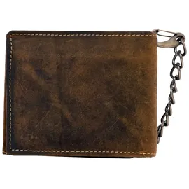 GREENBURRY Vintage Herren Geldbörse braun