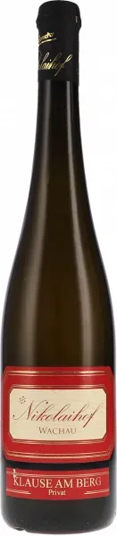 Klause am Berg, Riesling trocken Nikolaihof 2012 BIO
