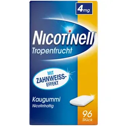 Nicotinell Kaugummi Tropenfrucht 4 mg 96 St