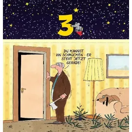 Lappan Verlag Uli Stein Adventskalender mit 24 Weihnachtskarten 2024