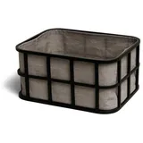 Möve Aufbewahrungsbox 41,5 x 32 x 20 cm 1-tlg. grau