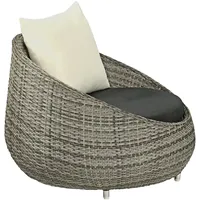 Dehner Loungesessel Avani, ca. B95/H76/T97 cm, grau