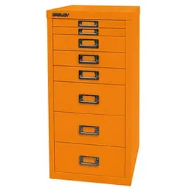 BISLEY MultiDrawer Schubladenschrank 27,9 x 38 x 59 cm orange