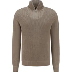 Outdoor-Pullover - Baumwolle/Kaschmir-Mischung - Herren - Brecon beige XL