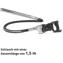 STAHLWERK Betonverdichter 900W mit Rüttelflasche 35mm 1,5m