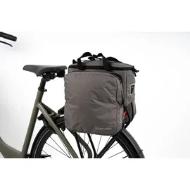 Atran Velo Zap Gepäckträgertasche grau/schwarz