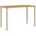 vidaXL Gartentisch mit Akazienholz-Platte 115 x 54 x 74 cm Beige