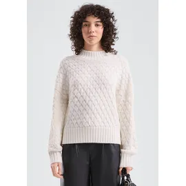 QS Strukturierter Pullover Beige XS