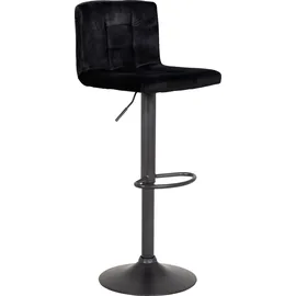 Hela Barhocker Amanda II H 40 x 85 x 48 cm Schwarz