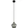 GLOBO Pendelleuchte 1-flg. 12,5 cm rund schwarz messing