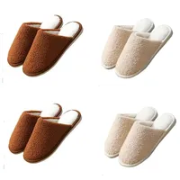 Teceyfeet Gästehausschuhe Set Waschbar,4 Paar Unisex Hausschuhe Set Winter Warm Gästepantoffel Filzpantoffeln Rutschfest Pantoffeln Slippers Ideal für Gäste, Familie, Hotel, Reisen - 38/45 EU