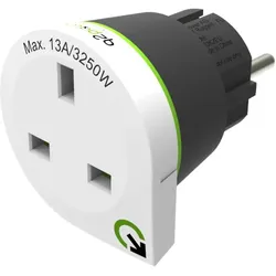 Q2Power United Kingdom to Europe - Adapter für Power Connector - BS 1363 (W)