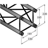 Alutruss DECOLOCK DQ4-1500 4-Punkt-Traverse 1,5 m