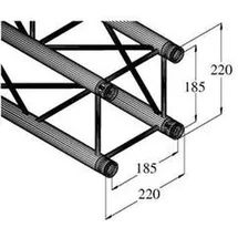 Alutruss DECOLOCK DQ4-1500 4-Punkt-Traverse 1,5 m