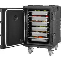 Vevor Isolierter Speisenbehälterträger Warmhaltebox für Gastronomie 90 L, Speisenbehälter