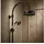 PaulGurkes Aufputzset Retro Regendusche Nostalgie schwarz 27271000