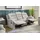 luma-home Couch Chenille 3-Sitzer Grau