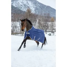 Bucas Freedom Turnout 115 Pferdedecke 150g, Navy/Silber