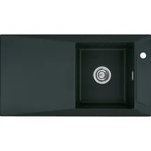 Systemceram KeraDomo SIRO 90 links Einbauspüle Eibe Handbetätigung 900 x 490 mm