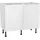 OPTIFIT Spülenschrank Optikomfort Arvid986 100 x 87 x 58,4 cm Weiß
