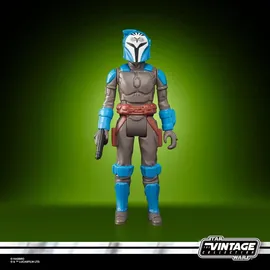 Hasbro Retro Collection BO-Katan Kryze Toy 9.5 cm-Scale The Mandalorian Collectible Action Figure, Toys for Kids 4 and Up, Multi, F4460