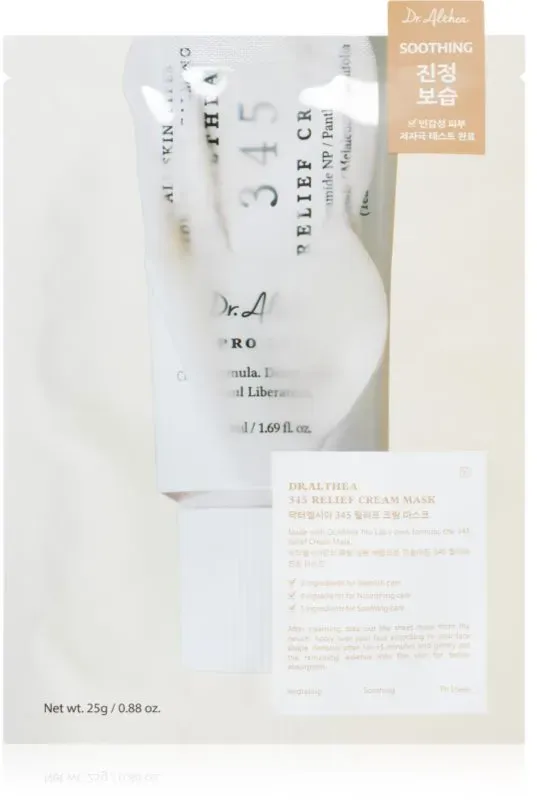 Dr. Althea 345 Relief Cream Mask Beruhigende Tuchmaske 25 g