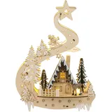 saico - hgd Fensterbild-LED ''Winterwald''