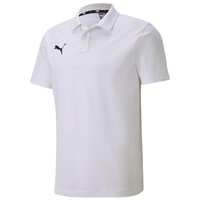 Puma Herren teamGOAL 23 Casuals Polo Poloshirt, White, S